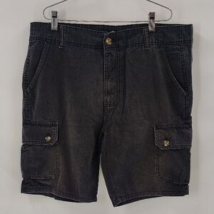 BKC Original Size 36 Mens Cargo Shorts Black